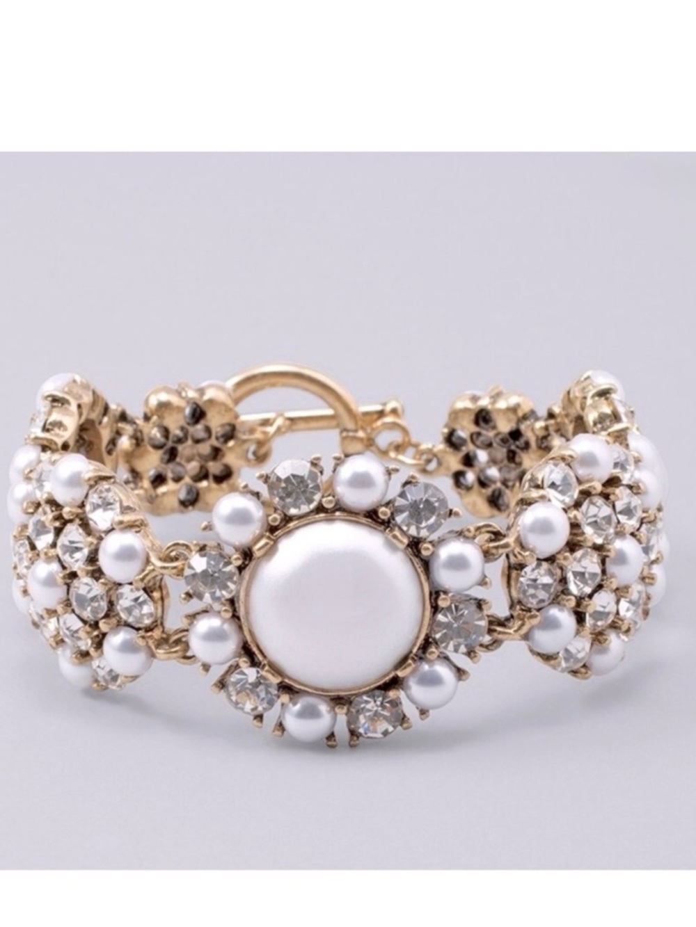 WHBM FLOWER TOGGLE BRACELET